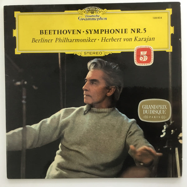 Ludwig van Beethoven, Berliner Philharmoniker, Herbert von Karajan – Symphonie Nr.5 LP vinyl record, image 1 of 4