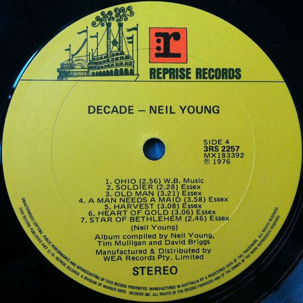 Neil Young – Decade (3xLP) LP vinyl record, image 5 of 10
