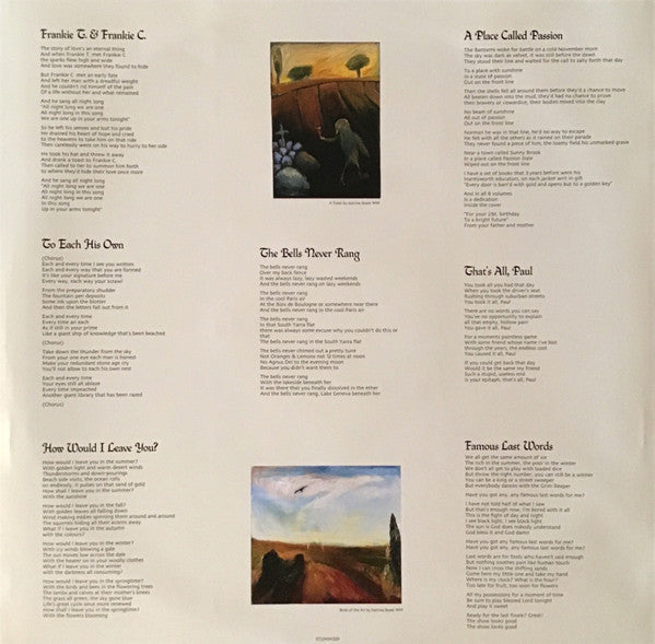 Mick Harvey – Sketches From The Book Of The Dead LP vinyl record, image 9 of 10