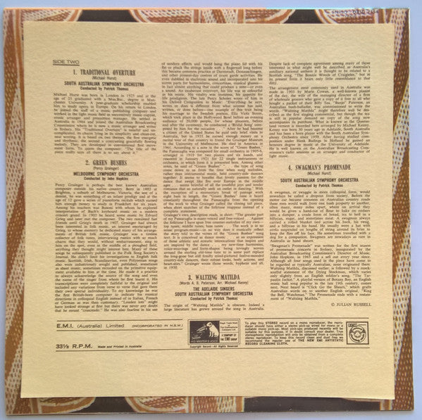 John Antill, Sydney Symphony Orchestra – Corroboree Ballet Suite LP vinyl record, image 4 of 6