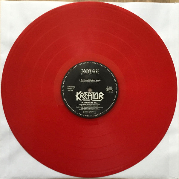 Kreator – Pleasure To Kill LP vinyl record, image 3 of 8