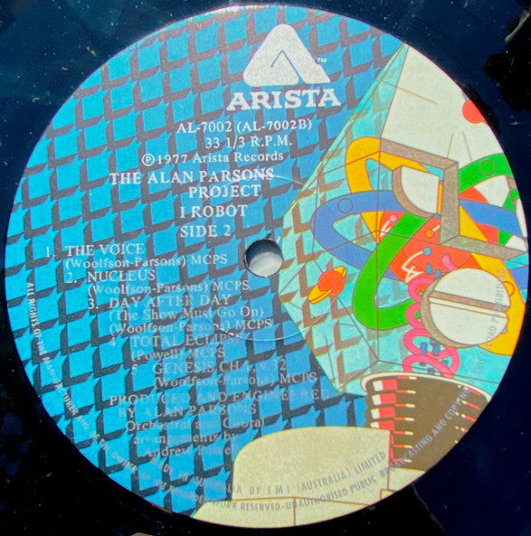 The Alan Parsons Project – I Robot LP vinyl record, image 4 of 4