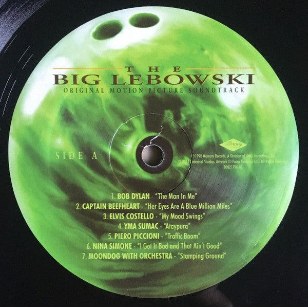 Various – The Big Lebowski - Original Motion Picture Soundtrack LP vinyl record, image 3 of 5