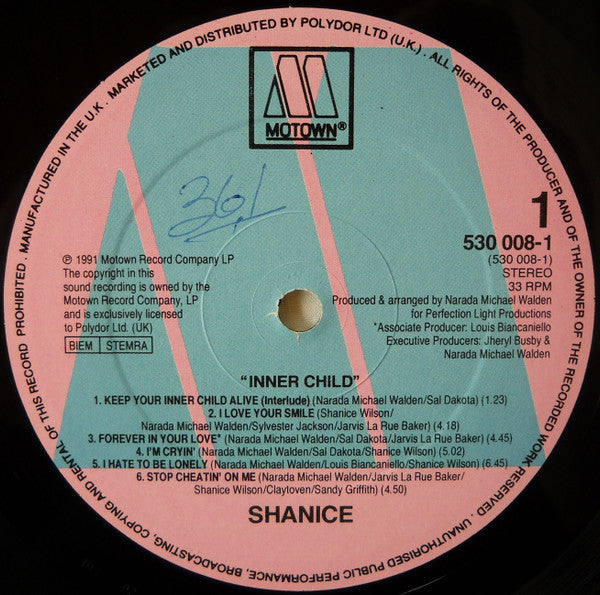 Shanice – Inner Child LP vinyl record, image 3 of 4