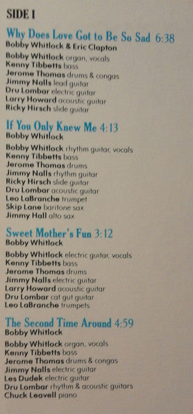 Bobby Whitlock – Rock Your Sox Off LP vinyl record, image 5 of 8