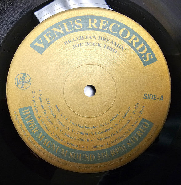 Joe Beck Trio – Brazilian Dreamin' LP vinyl record, image 5 of 6