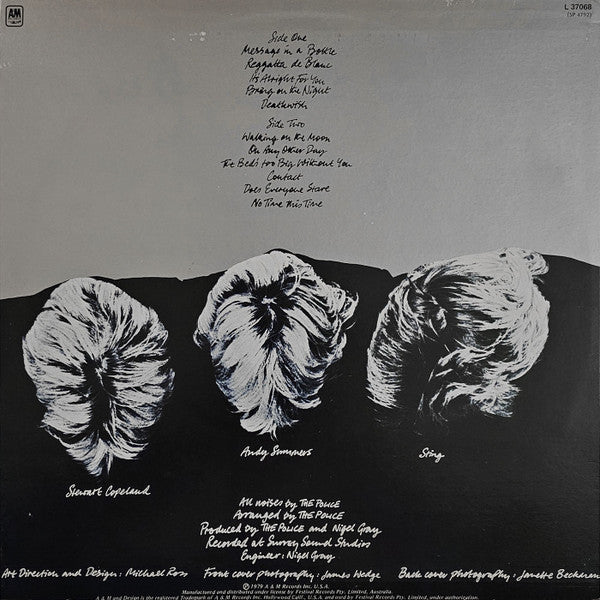 The Police – Reggatta De Blanc LP vinyl record, image 8 of 10