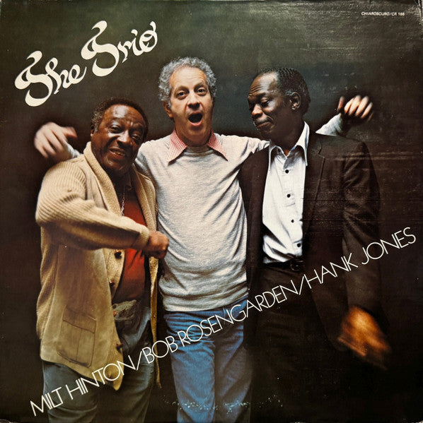 Milt Hinton, Bobby Rosengarden, Hank Jones – The Trio LP vinyl record, image 1 of 4