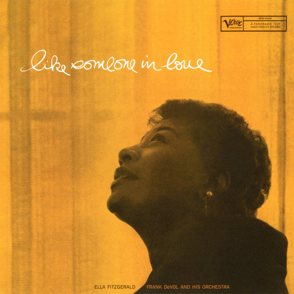 Ella Fitzgerald, Frank De Vol And His Orchestra – Like Someone In Love