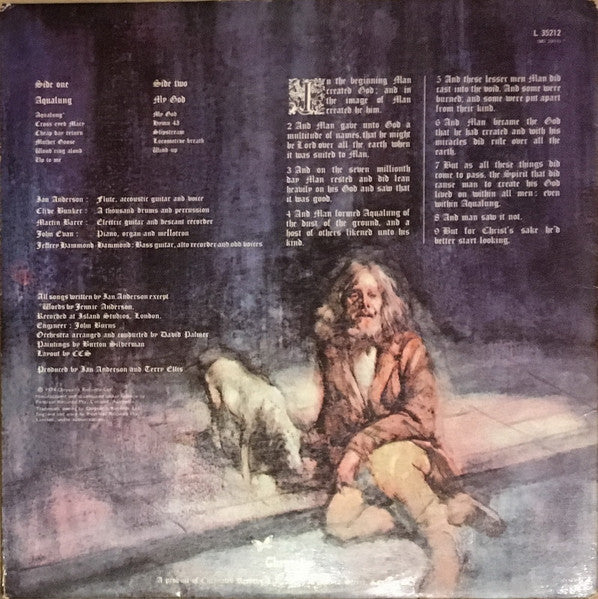Jethro Tull – Aqualung LP vinyl record, image 2 of 9