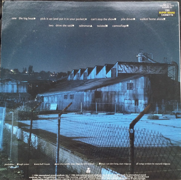 Stan Ridgway – The Big Heat LP vinyl record, image 2 of 6