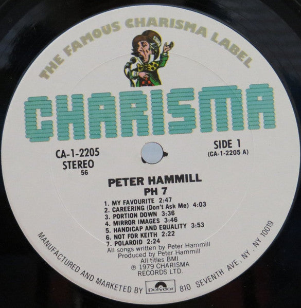 Peter Hammill – pH7 LP vinyl record, image 5 of 7