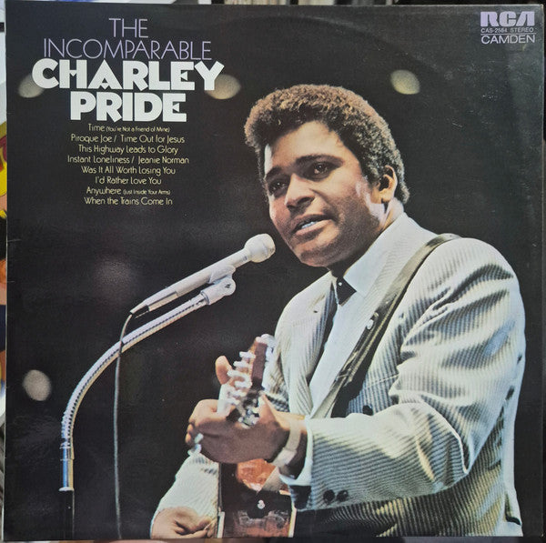 Charley Pride – The Incomparable Charley Pride LP vinyl record, image 1 of 4