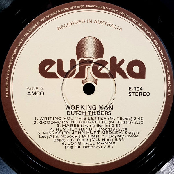 Dutch Tilders – Working Man LP vinyl record, image 5 of 7