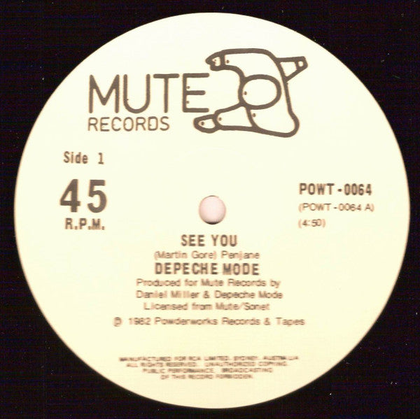 Depeche Mode – See You 12" vinyl record, image 3 of 4