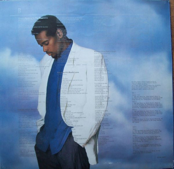 Luther Vandross – Give Me The Reason LP vinyl record, image 3 of 6