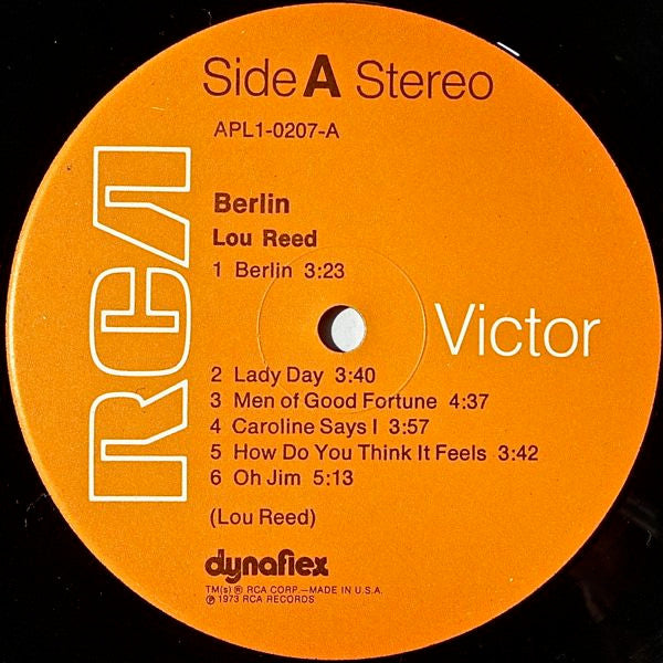 Lou Reed – Berlin LP vinyl record, image 3 of 9