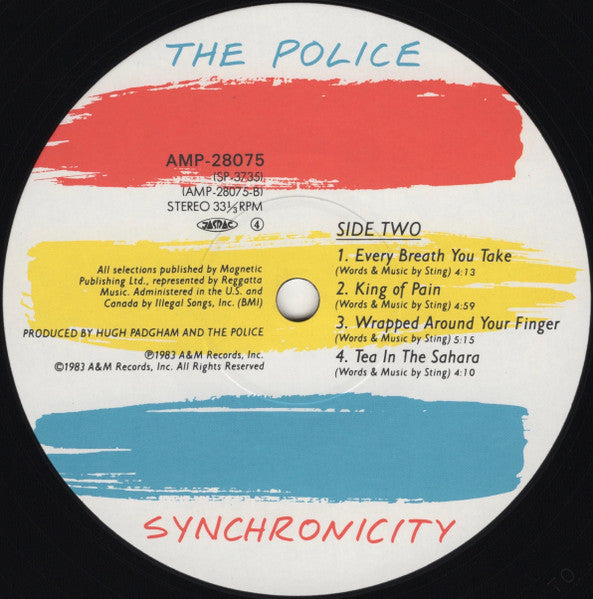 The Police – Synchronicity = シンクロニシティー LP vinyl record, image 4 of 10