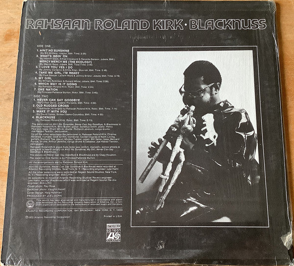 Roland Kirk – Blacknuss LP vinyl record, image 2 of 4