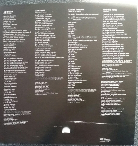 Jimmy Cliff – I Am The Living LP vinyl record, image 5 of 6