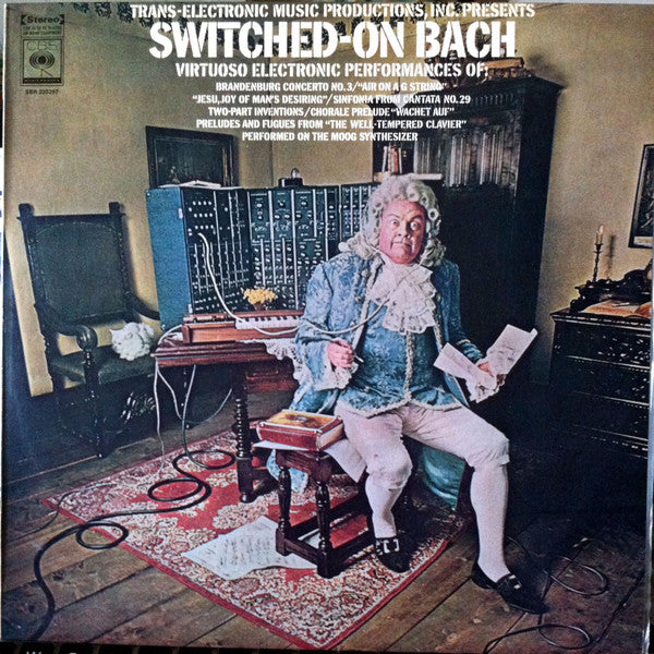 Walter Carlos – Switched-On Bach LP vinyl record, image 1 of 4