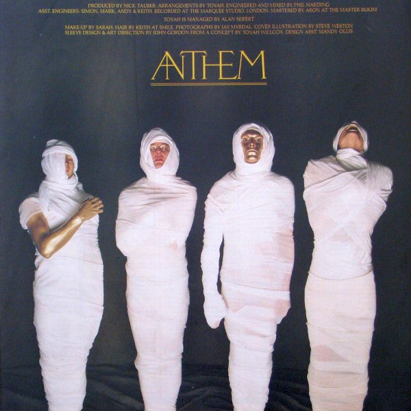 Toyah – Anthem LP vinyl record, image 5 of 5