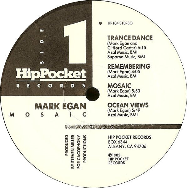 Mark Egan – Mosaic LP vinyl record, image 2 of 4