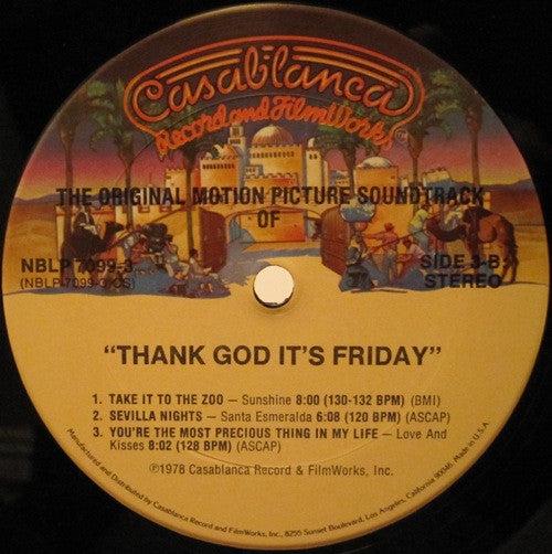 Various – Thank God It's Friday (The Original Motion Picture Soundtrack) (2xLP) LP vinyl record, image 5 of 10