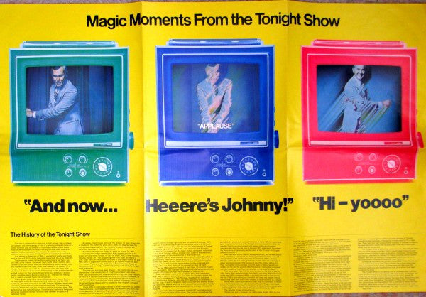 Johnny Carson – Here's Johnny.... Magic Moments From The Tonight Show (2xLP) LP vinyl record, image 5 of 5
