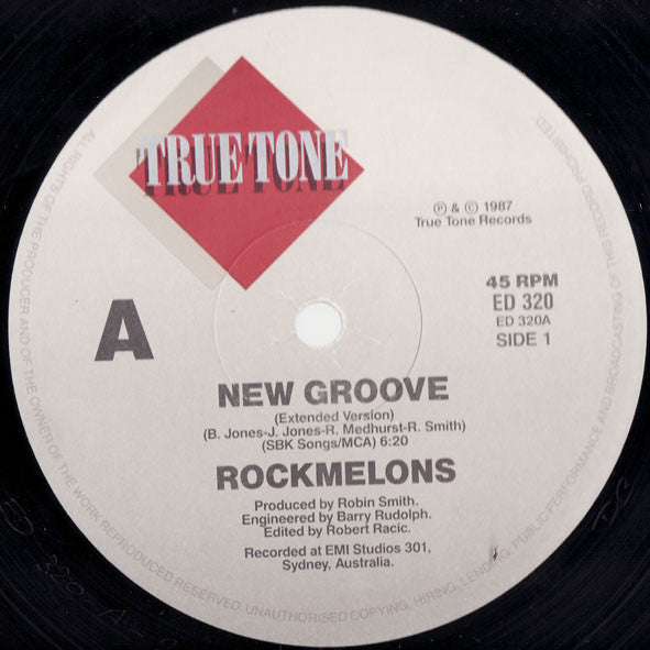 The Rockmelons – New Groove 12" vinyl record, image 3 of 4