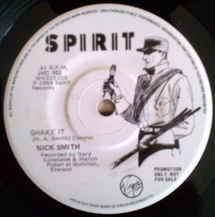 Nick Smith – Groovin' / Shake It! 7" vinyl record, image 6 of 6