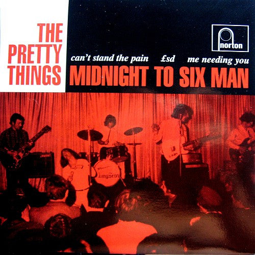 The Pretty Things – Midnight To Six Man 7" vinyl record, image 1 of 5