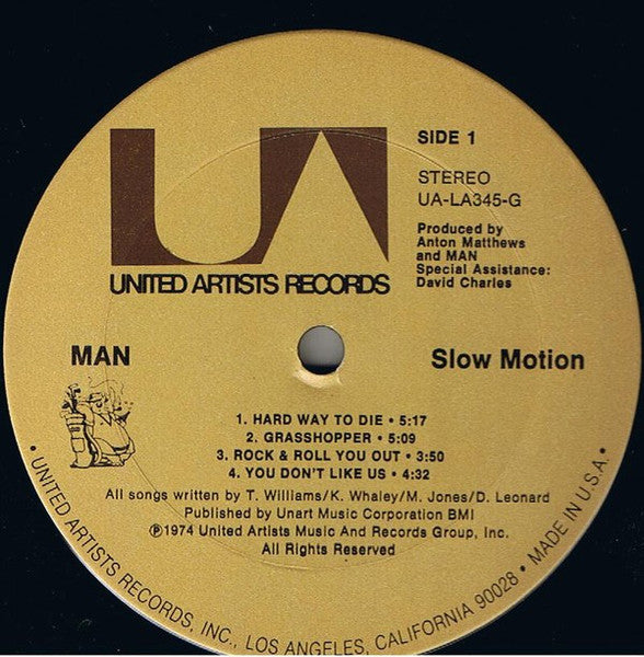 Man – Slow Motion LP vinyl record, image 2 of 4