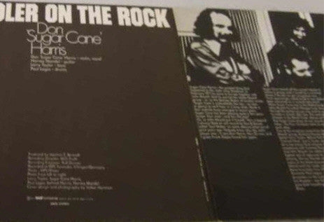 Don "Sugarcane" Harris – Fiddler On The Rock LP vinyl record, image 2 of 4