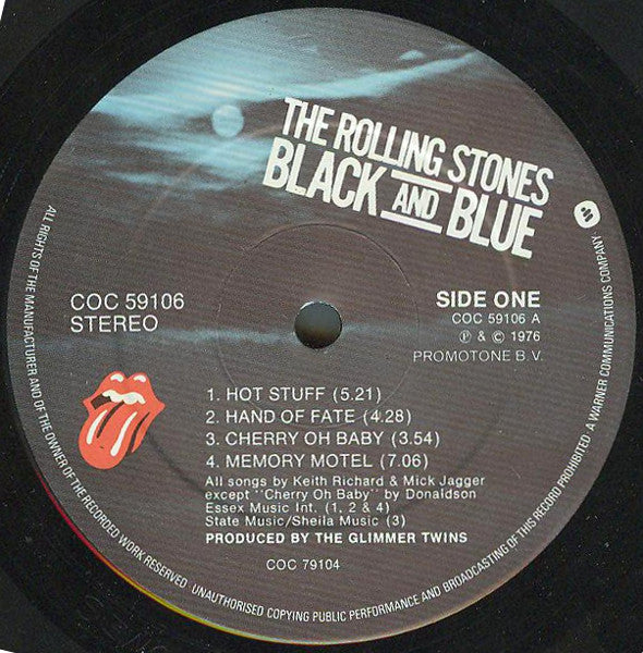 The Rolling Stones – Black And Blue LP vinyl record, image 6 of 9