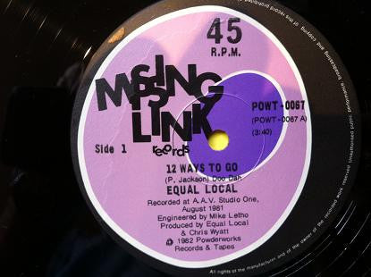 Equal Local – 12 Ways To Go 12" vinyl record, image 2 of 3