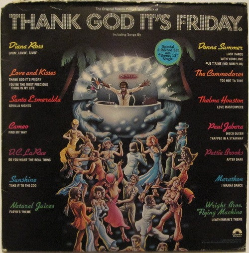 Various – Thank God It's Friday (The Original Motion Picture Soundtrack) (2xLP) LP vinyl record, image 1 of 10