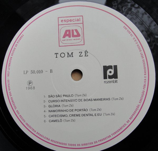 Tom Zé – Grande Liquidação LP vinyl record, image 4 of 5