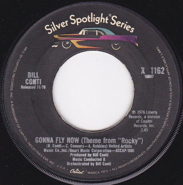 Bill Conti – Gonna Fly Now (Theme From "Rocky") 7" vinyl record
