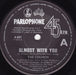 The Church – Almost With You 7" vinyl record, image 1 of 3