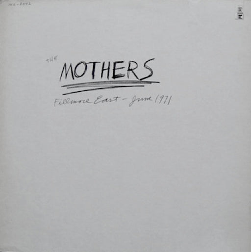 The Mothers – Fillmore East - June 1971 LP vinyl record, image 1 of 6