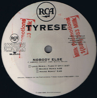 Tyrese – Nobody Else 12" vinyl record