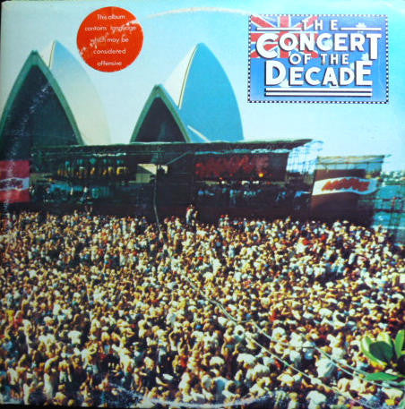 Various – The Concert Of The Decade (2xLP) LP vinyl record, image 1 of 9