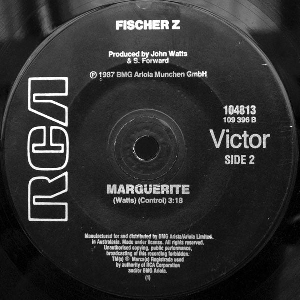 Fischer-Z – The Perfect Day 7" vinyl record, image 2 of 4