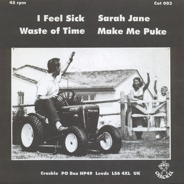 Toast – Smart Kids... Dumb Music e.p. 7" vinyl record, image 2 of 5