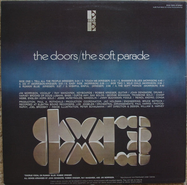 The Doors – The Soft Parade LP vinyl record, image 3 of 5
