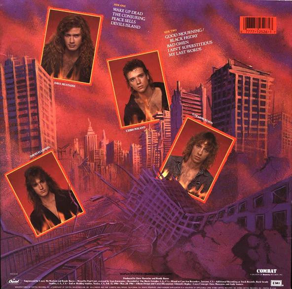 Megadeth – Peace Sells... But Who's Buying? LP vinyl record, image 2 of 7