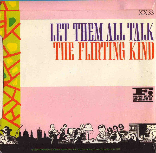 Elvis Costello & The Attractions – Let Them All Talk 7" vinyl record, image 2 of 4