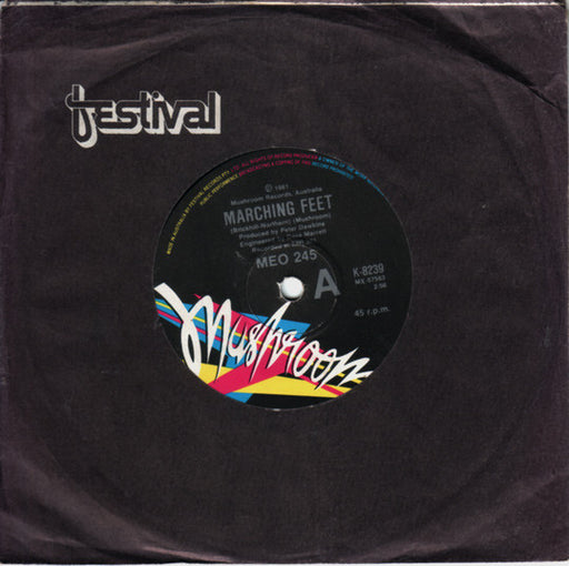 Meo 245 – Marching Feet 7" vinyl record, image 1 of 3