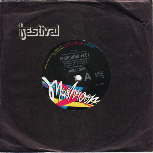 Meo 245 – Marching Feet 7" vinyl record, image 1 of 3